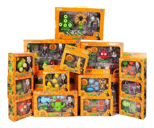 Plants Vs Zombies 5 Plants 2 Zombies De Goma Blanda