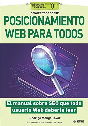 Libro : Conoce Todo Sobre Posicionamiento Web Para Todos El