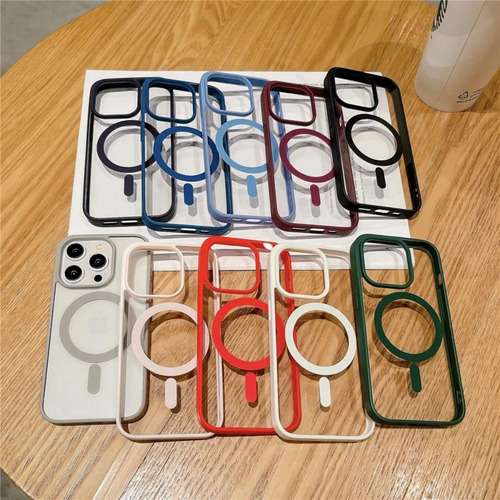 Case Capa Compatível Com iPhone 15 Series E Magsafe