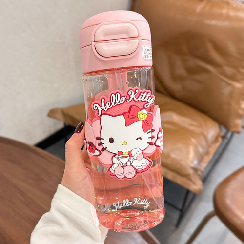 Vaso De Agua Sanrio, Vaso De Plástico Resistente A Altas