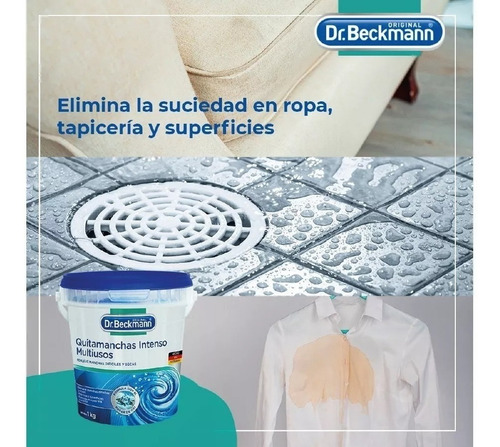 Dr. Beckmann Quitamanchas Intenso Multiusos En Pote - 1kg