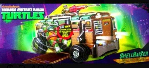 Tortugas Ninja Gigante Turtles Battleshell Raphael N.u.e.v. (Usado)