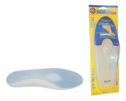 Palmilha Silicone Siligel Arco Terapêutico E Piloto 8100