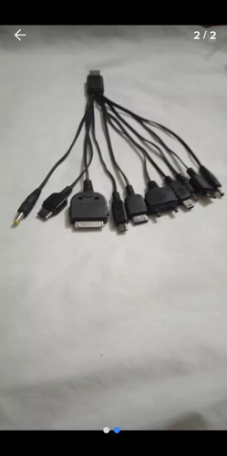 Cable 10 Puntas Para Consolas De Videojuegos