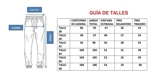 Talle 2 pantalon hombre clearance