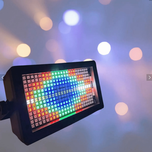 Strobo Led Colorido Rgbw Dmx Fita Led Showtech St-336a 127/220v