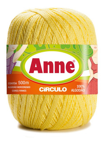 Linha De Crochê Anne Novelo 500m Lima 1236 - Tricô Cor 1236 - Lima