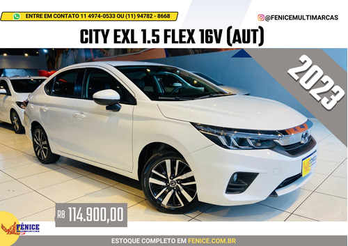 Honda City CITY HATCHBACK EXL 1.5 FLEX 16V AUT.