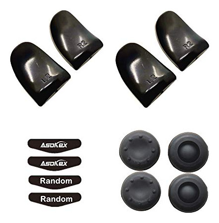Pack De Extensores L2 R2 Ps4 Y Accesorios Iluminados