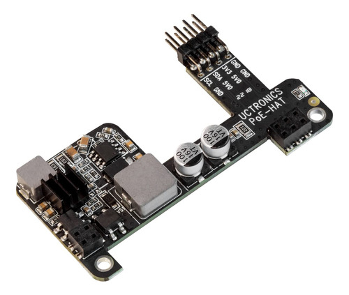 Uctronics Poe Hat Para Raspberry Pi 4b, Compatible Con Ieee.