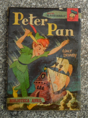 Watl Disney. Peter Pan. Libro. 1957