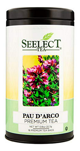 Herbal Tea, Té Herbal - Té Herbal -  Pau D'arco Tea (16 Bags