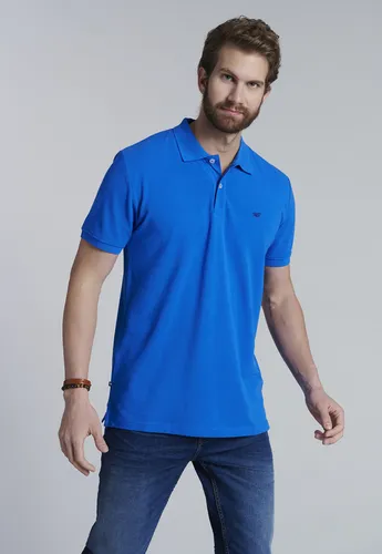 Polera Basica Pique Celeste Ss2025 Ferouch
