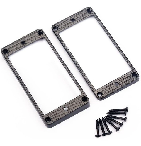 Alnicov - Juego De 2 Anillos De Recogida De Humbucker Para A