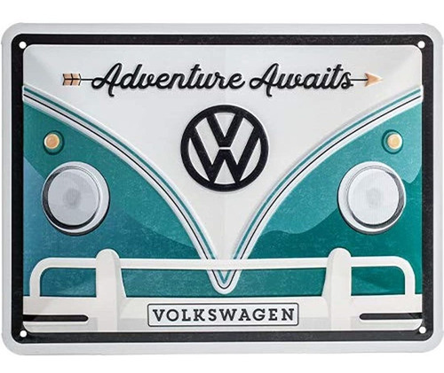 Nostalgic-art 26222 Volkswagen-vw Bulli-adventure Awaits