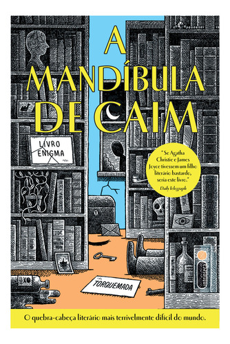 A mandíbula de Caim, de Edward Powys Mathers (Torquemada). Editora Intrínseca Ltda, capa mole, edição brochura em português, 2022