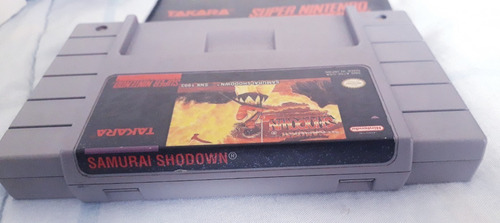 Samurai Shodown Cib Para Super Nintendo Snes Snk Famicom (Usado)