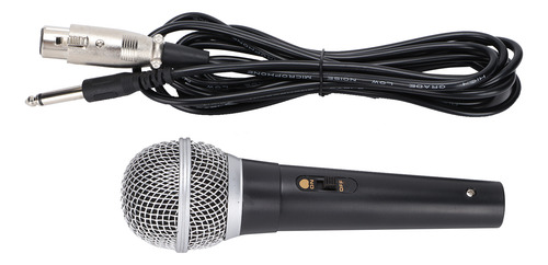Microfone Xlr Xlr Para Conexão De Cabo De 1/4 De Polegada Po