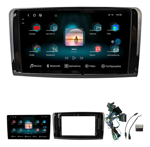 Multimidia Fóton G3 Ml500 Ml63 Amg 2005 A 2011 12+256gb 9p