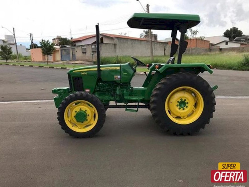 Trator John Deere 5403 4x4 Ano 08