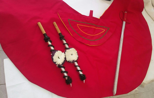 Disfraz De Torero Matador Español Traje De Luces Talla Ch