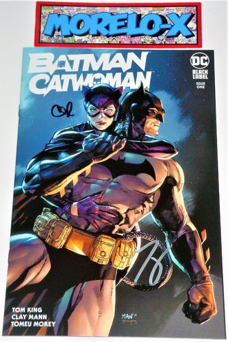 Batman & Catwoman #1- Firmada X Tom King & Clay Mann- C O A