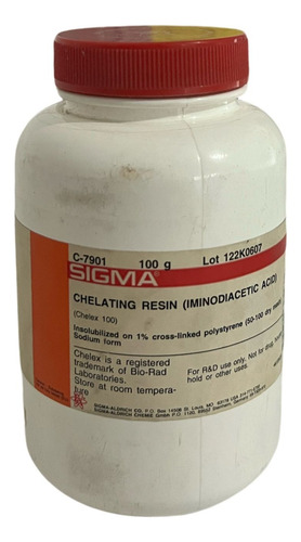 Chelex 100 Sodium Form 50-100 Mesh (dry) Sigma 11139-85-8
