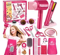 Comprar Juego De Peluquería Para Niñas Con Accesorios Para 3-6 Años