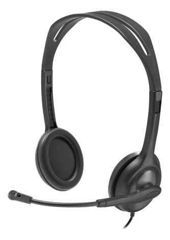 Auriculares Estéreo Logitech H111 Con Jack De Audio 3.5 Mm,