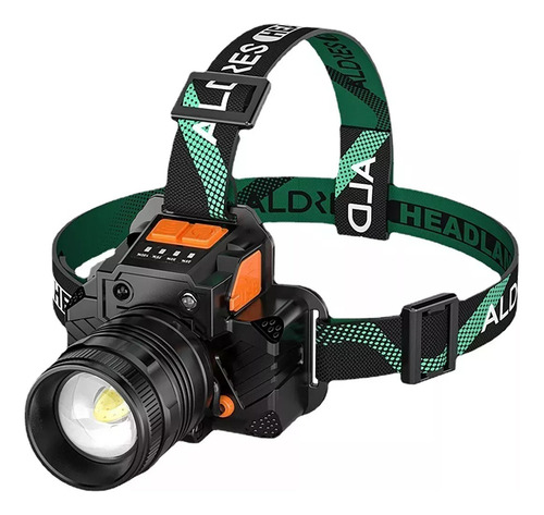 Linterna Frontal Led Miner's L9 Recargable Con Sensor