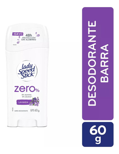 Lady Speed Stick Desodorante Barra Naturals Lavender 