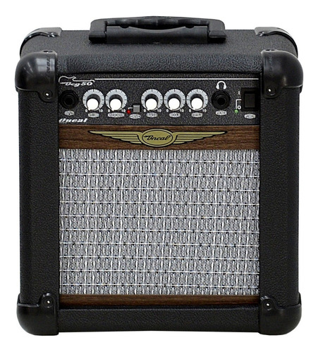 Cubo Amplificador Oneal Guitarra Ocg50 20w Preto 110V/220V