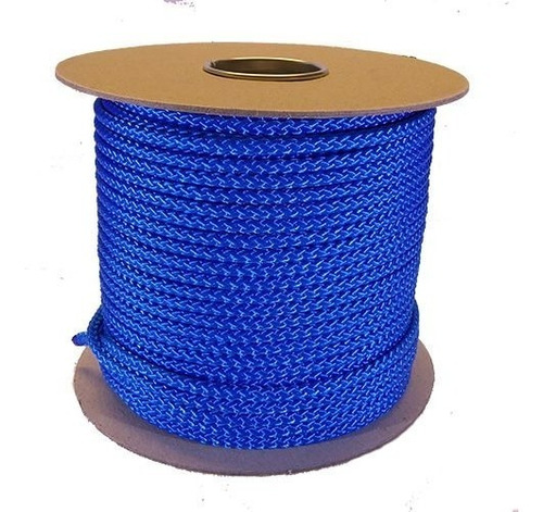 Imagen 1 de 8 de 50 Metros Cuerda Soga Cabo 8mm Poliester Resiste 900kg Carga