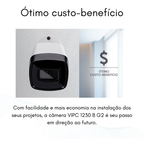 Kit Cftv 4 Câmeras Ip Poe Vipc 1230 Nvr 8 Canais Intelbras