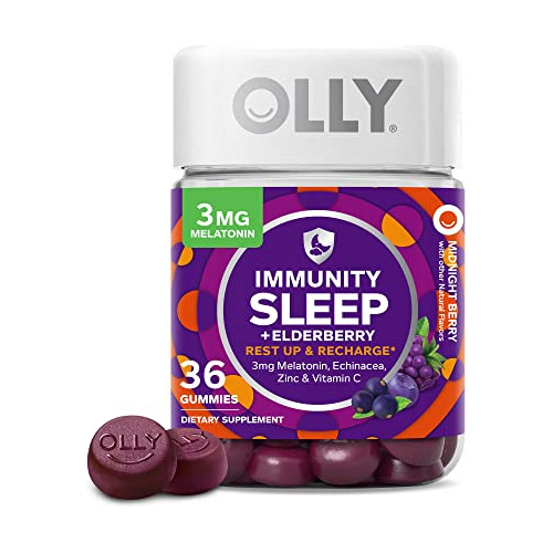 Olly Inmunidad Del Sueño Melatonina Gummy, Vitamina Br8fl