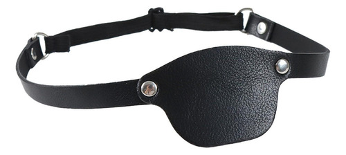 Parche De Ojo Pirata Pu Vintage Ojo Único Ojo Izquierdo
