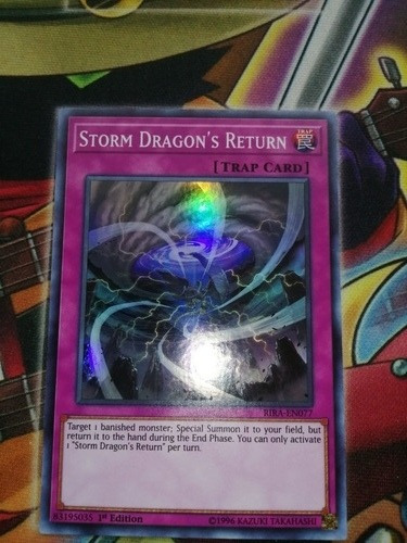 Storm Dragon's Return Super Inglés Yu-gi-oh! Original Konami