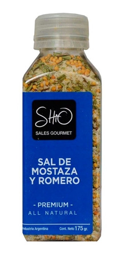 Sal De Mostaza Y Romero | Shio Gourmet | X175g