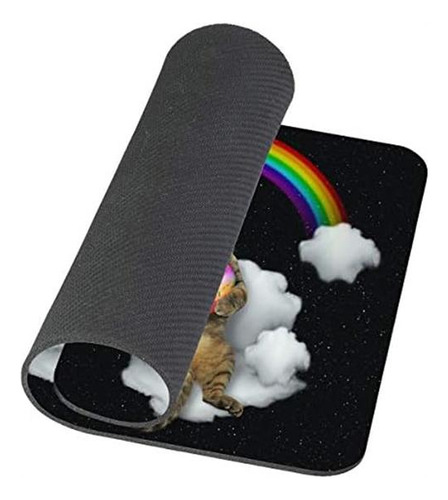 Amcove El Gato Unicornio En Gafas De Sol Con Una Dona De Col