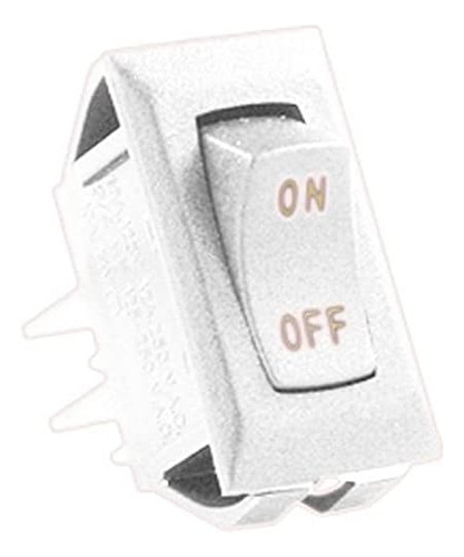 (12611-5 Ivory/gold 12v On/off Switch, (pack Of 5)