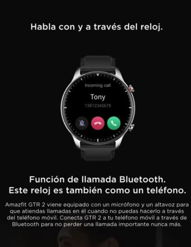 Imagen 5 de 7 de Smartwatch Xiaomi Amazfit Gtr2 Gps Oximetro Cardio Sport Gtr