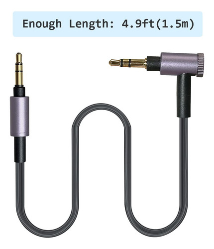 Mqdith Wh-1000xm5 Replacement Headphone Cable Compatible Wit