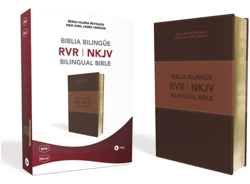 Libro Biblia Bilingue Reina Valera Revisada / New King Ja...