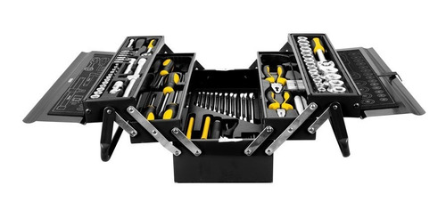 Set Kit De Herramientas Caja Metalica Barovo Ju851412 84pz