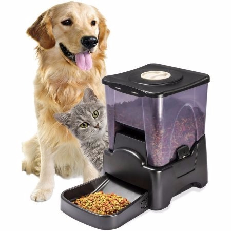 Alimentador Automatico Oxgord Agua Alimento Perros Gatos