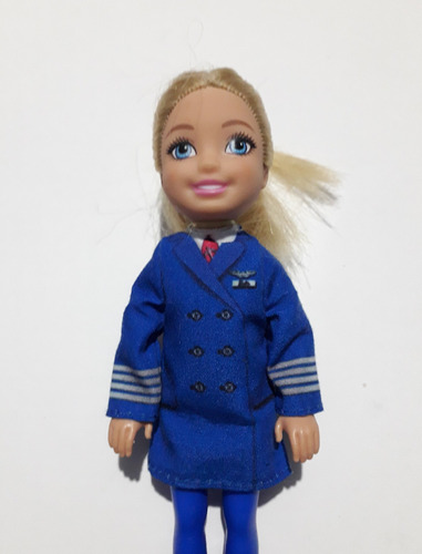 Muñeca Chelsea  Piloto  (barbie) 2010 Mattel 