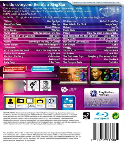 Singstar + Dance Nuevo Playstation 3 Ps3 Físico Athari
