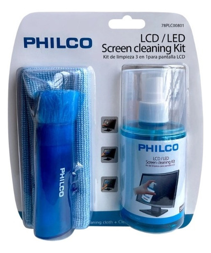 Kit De Limpieza De Pantallas Philco 3 En 1