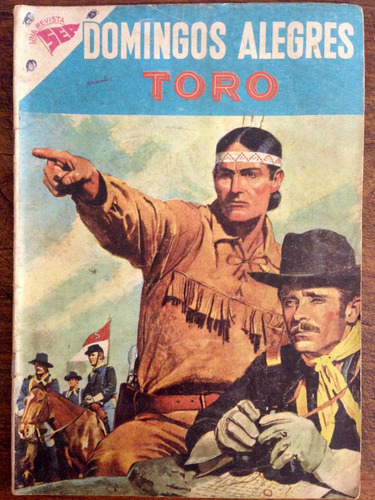 Antiguo Cómic Domingos Alegres Toro Año 1958