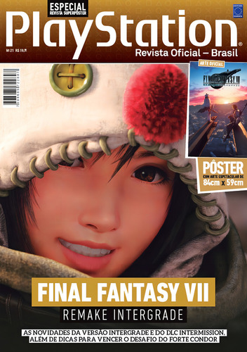 Final Fantasy VII Remake Integrade - Superpôster PlayStation, de Editora Europa. Editorial Editora Europa Ltda., capa mole em português, 2021